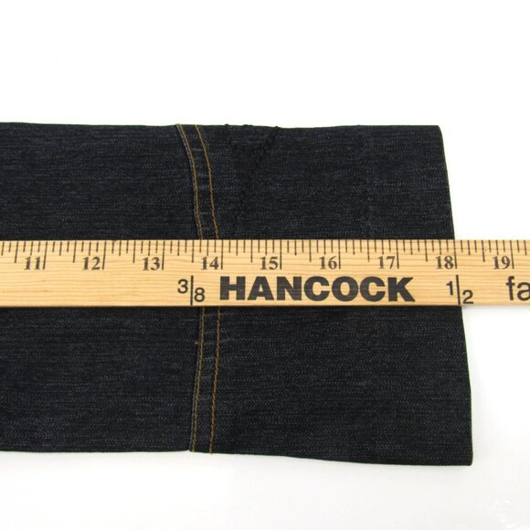 Bisou Bisou Michele Bohbot Women's 3 Button Blue Jean Jacket w/Belt Size Medium - Picture 8 of 11